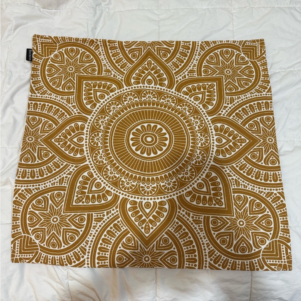 Bohemian Mandala Throw Pillow Cover 20*20 One